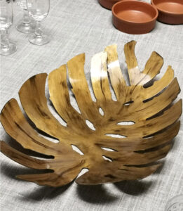 Centro de mesa deco adan en madera