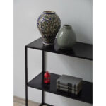 Consola o recibidor minimalista en chapa y hierro