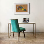 Escritorio Minimal Dorado 120