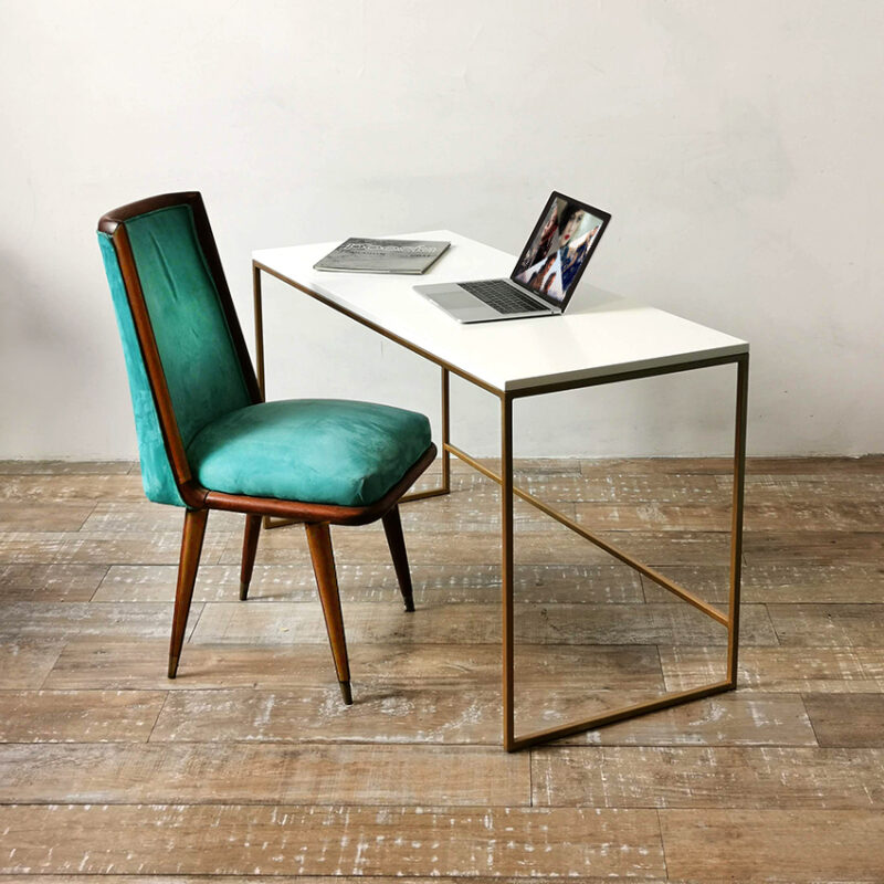 Escritorio Minimal Dorado 120 - Imagen 4