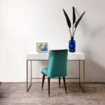 Escritorio Minimal Dorado 120 Box - Imagen 8