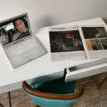 Escritorio Minimal Dorado 120 Box - Imagen 7