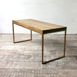 Mesa Minimal 40 Dorada - Imagen 6