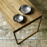 Mesa Minimal 40 Dorada - Imagen 5