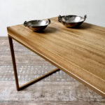 Mesa Minimal 40 Dorada - Imagen 4