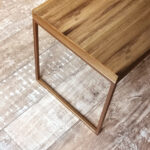 Mesa Minimal 40 Dorada - Imagen 2