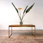 Mesa Minimal 40 Dorada - Imagen 3