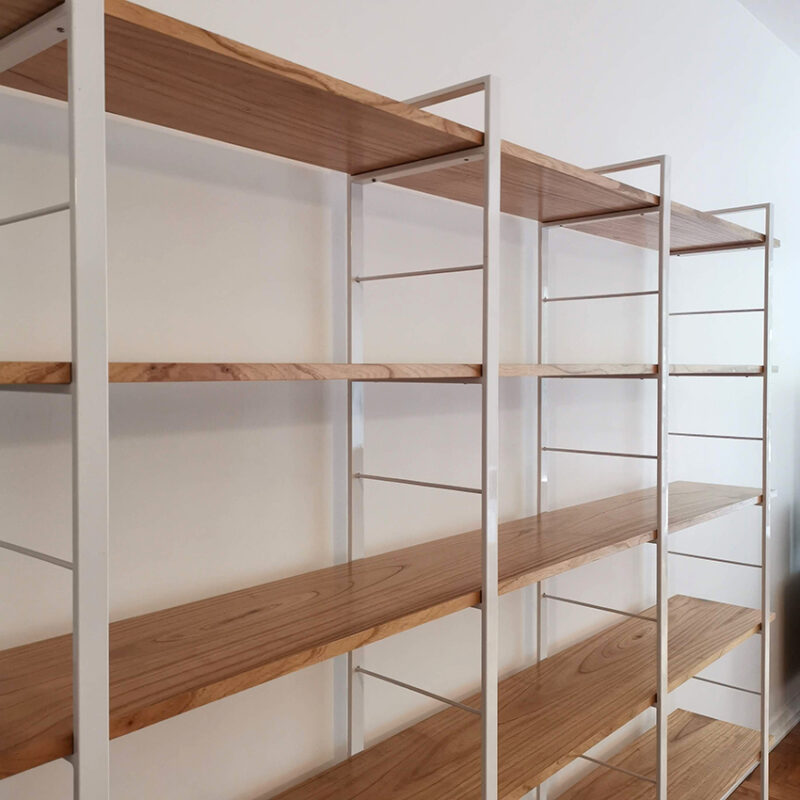 Biblioteca  Minimal  De Pared - Imagen 3