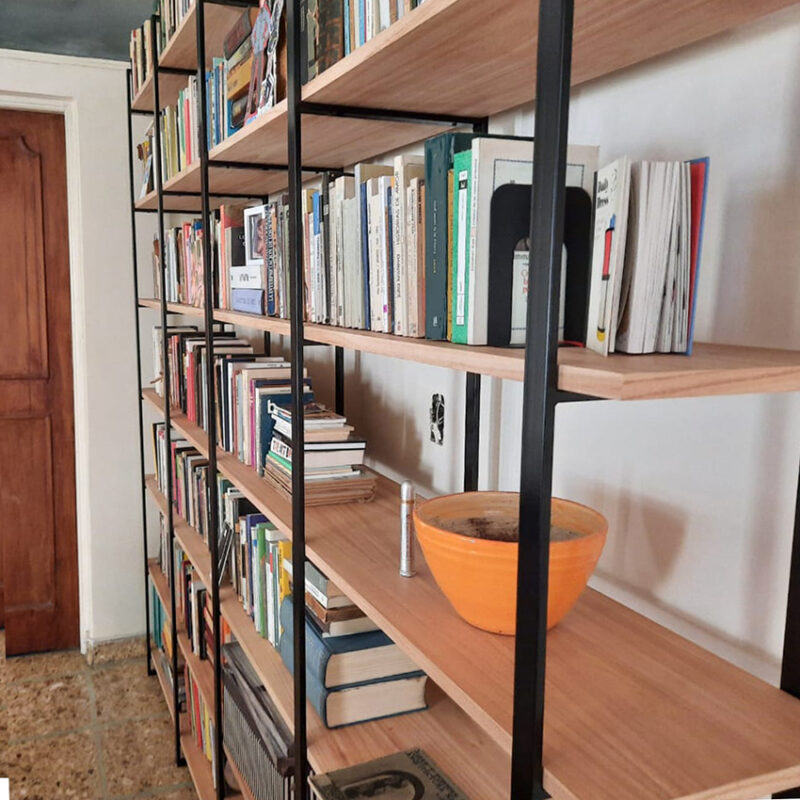 Biblioteca  Minimal  De Pared - Imagen 5