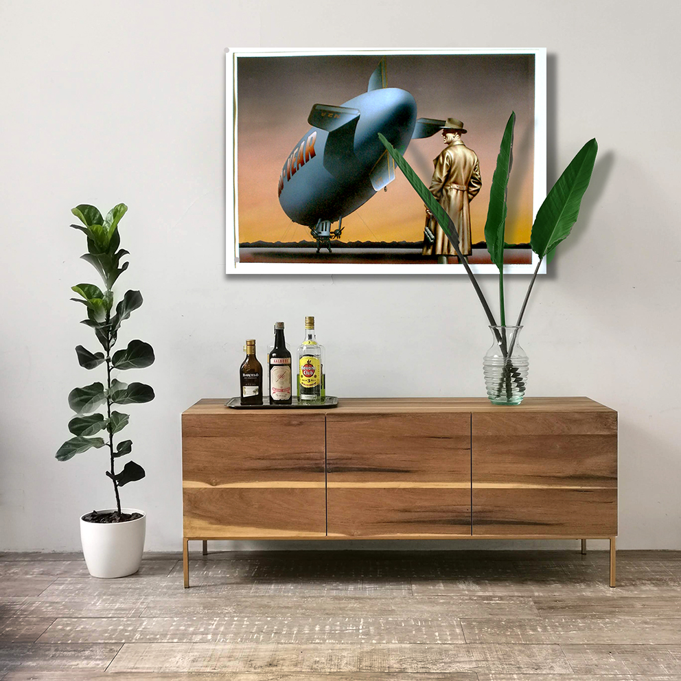 mueble de hierro y madera peteribí minimalista para tv living o dormitorio tienda quadrat muebles (5) Aparador Bari - Imagen 1