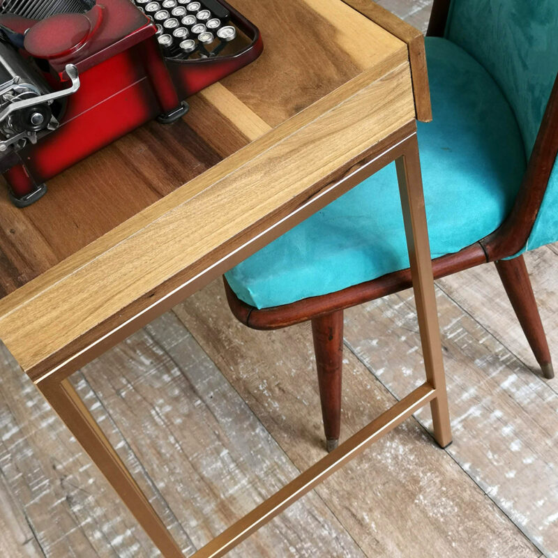 Escritorio Arizona Chico Dorado - Imagen 2