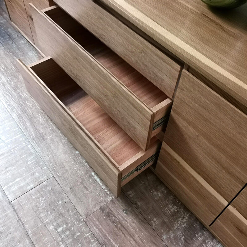 aparador livig dormitorio cómoda mueble minimalista de madera peteribi tienda quadrat muebles a medida (4) Aparador Toronto - Imagen 2