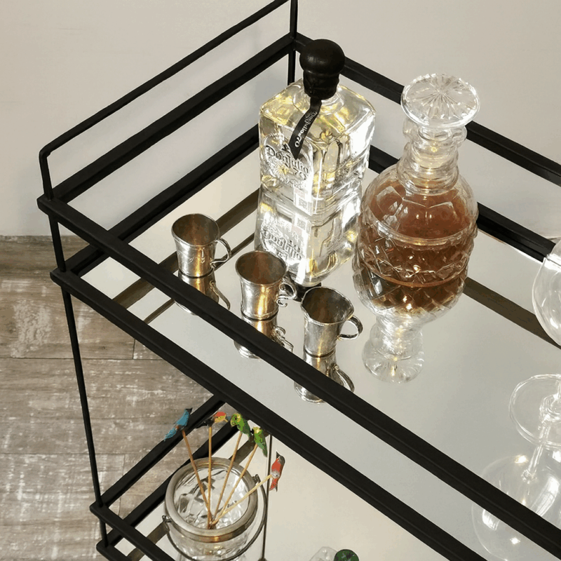 Carro Bar Gran Luxor Black - Imagen 3