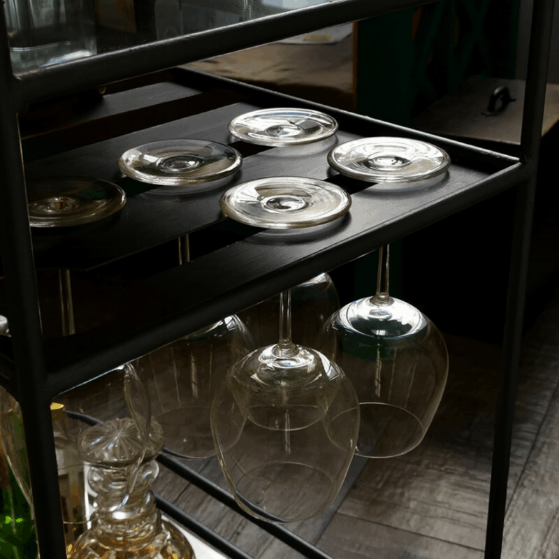 Carro Bar Praga Black - Imagen 2