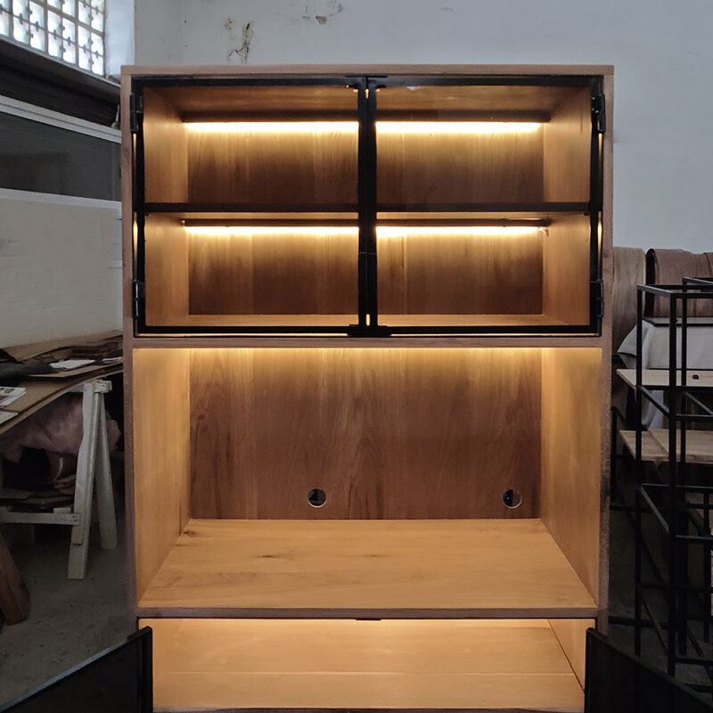 Aparador Vajillero Liverpool Café - Imagen 3