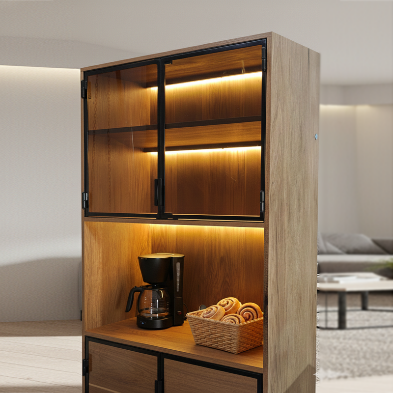 Aparador Vajillero Liverpool Café - Imagen 2